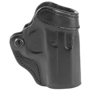 DeSantis Gunhide 155 Criss-Cross 155BA8BZ0, Belt Holster, Right Hand, Black Leather, Fits Glock 43/43X 155BA8BZ0