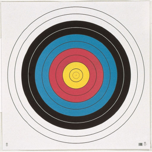 Maple Leaf Target Face FITA 10-Ring 40 cm 100 pk FT40