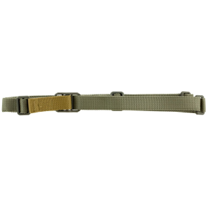 Blue Force Gear VCAS200OAOD Vickers Sling made of OD Green Cordura with 57 in-67 in OAL\t 2 in W\t Padded Design & Nylon Adjusters for Rifle & Carbine