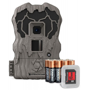 Stealth Cam STCQV18K QV18 Combo Brown 18MP Image Resolution\t Low Glow Flash\t Up to 32GB SD Card Memory\t Features Integrated Python Provision Lock Latch
