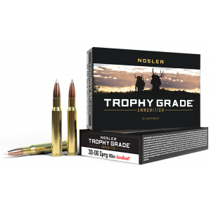NOSLER 60057 Trophy Grade 30-06 Springfield 165 Gr NOSLER Accubond 20 Per Box/ 10 Cs