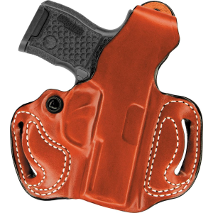DeSantis Thumb Break Mini-Slide Holster Mossberg MC1SC OWB RH Tan 085TA0JZ0