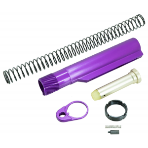 Timber Creek Outdoors ARBTKPPA Buffer Tube Kit Purple Anodized for AR-15