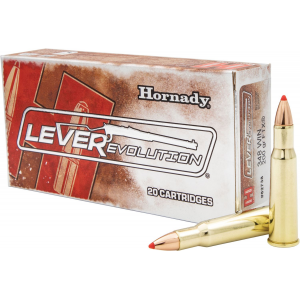 Hornady 82738 LEVERevolution 348 Win 200 gr Flex Tip eXpanding 20 Per Box/ 10 Cs