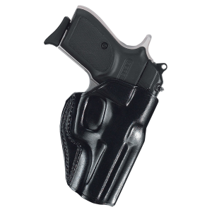 Galco SG638B Stinger OWB Black Leather Belt Slide Fits Sig P238 Right Hand