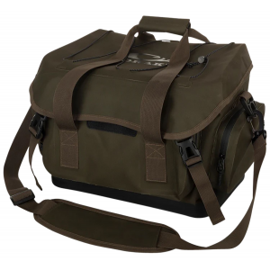 Drake Waterfowl DA4300GTB2 HND Blind Bag (Medium)\t Green Timber\t Waterproof Polyester & Interior Storage Pockets\t 3 Large Exterior Pockets\t Carry Handles/Adj. Strap