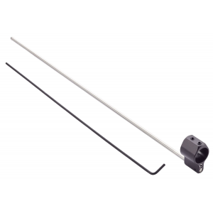 Wilson Combat TRAGBR Gas Block Lo-Profile Adjustable .750 in Rifle Length 4140 Chromoly Steel Black Melonite