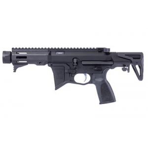 Maxim Defense Industries MD9 904S, Semi-auto Rifle, SBR, 9MM, 4.5 in Barrel, MLOK Handguard, Anodized Finish, Black, BCM Gunfighter Grip, Maxim SCW Stock, ALG Defense Combat Trigger, Radian Raptor Cha