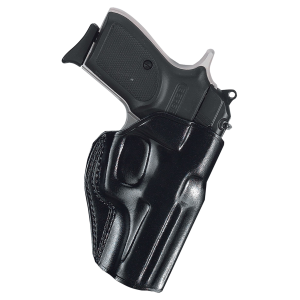 Galco SG634B Stinger OWB Black Leather Belt Loop Fits Ruger LCP Right Hand