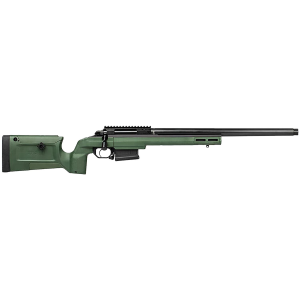 Aero Precision APBR01030004 SOLUS Bravo 308 Win 5+1 20 Threaded Sendero Profile, Black Barrel/Rec, OD Green Fully Adj KRG Bravo Chassis, Single Stage Trigger, Scope Mount, Rifle