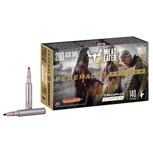FEDERAL P280a1tc1 Premium 280ackley Improved 140gr Trophy Copper 20 Per Box/10 Case Centerfire, Rifle Ammunition