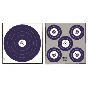 Maple Leaf Target Face NFAA Double Sided Indoor 100 pk NFI-4P