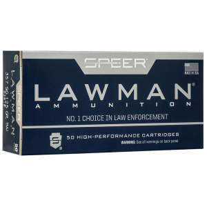 SPEER 53919 Lawman 357 Sig 125 Gr Total Metal Jacket Flat Nose 50 Per Box/ 20 Case