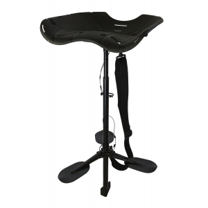 Hawk HWKHS3055 Ergo Marsh Seat Black Steel