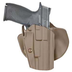 Safariland 578283551 GLS Pro-Fit OWB Flat Dark Earth Polymer Belt Loop/Paddle Fits 3.30-4.25 in Barrel\t Belt 1.50 in - 2.25 in Wide Right Hand