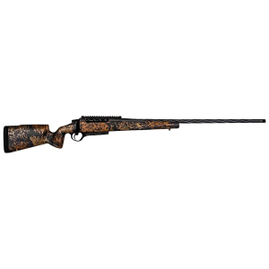 Seekins Precision 0011710157DS Havak PH2 Full Size 6.8 Western 3+1 24 Charcoal Gray Fluted/Threaded Barrel, Black Pic Rail Stainless Steel Receiver, Desert Shadow Camo Fixed Synthetic Stock, Rifle
