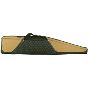 Bulldog BD36044 Elite Rifle Case 44 in Black w/Tan Panels Water-Resistant Nylon