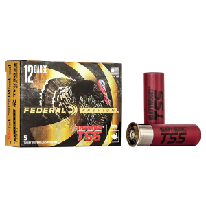 Federal PTSSX193F9 Premium Turkey Heavyweight TSS 12Gauge 3 in 1 3/4oz 9Shot 5 Per Box/50 Case, Shotgun Shells