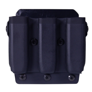 High Speed Gear Uniform Line, Triple Mag Pouch, Size 1, Black, PLM Belt Mounted, Kydex 42P113BK