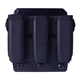 High Speed Gear Uniform Line, Triple Mag Pouch, Size 2, Black, PLM Belt Mounted, Kydex 42P213BK