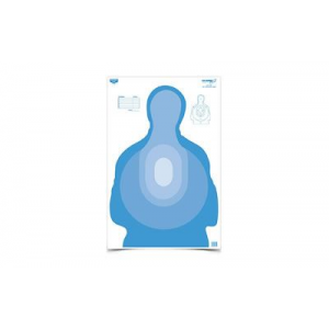 Birchwood Casey 37024 EZE-Scorer Silhouette Paper Target 23 in x 35 in 100 Per Pkg