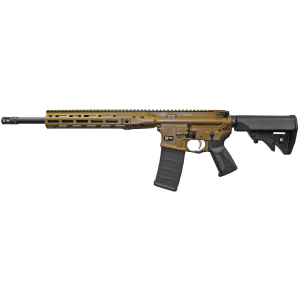 LWRC Direct Impingement Rifle ICDIR3BB16ML, Semi-automatic, 300 Blackout, 16.1 in Barrel, Burnt Bronze, 30Rd