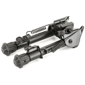 Leapers - UTG Tactical Op Bipod, Fits Picatinny or Weaver Rail, 5.9 in - 7.3 in, with QD Lever Mount, Black TL-BP78Q