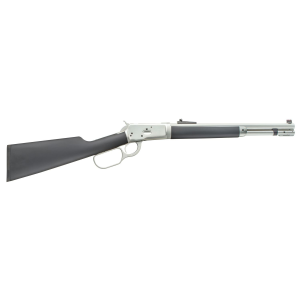 Taylors & Company 220081 1892 Alaskan Take-Down 44 Rem Mag Caliber with 7+1 Capacity, 16 in Barrel, Matte Chrome Metal Finish & SoftTouch Black Synthetic Stock Right Hand (Full Size), Rifle