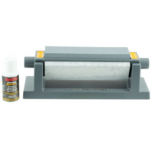 Smiths Products 51444 3-Stone Sharpening System 6 in Fine/Medium/Coarse Synthetic\t Arkansas\t Sharpener Rubber Handle Gray
