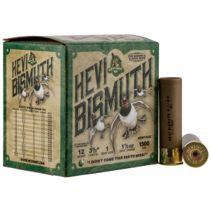 HEVI-SHOT Hs14501 Hevi-bismuth 12 Gauge 3.50 In 1 1/2 Oz Bismuth 1 Shot 25 Per Box/ 10 Cs