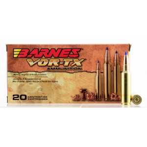BARNES Bullets 21536 Vor-tx Rifle 300 Wsm 165 Gr Tipped Tsx Boat Tail 20 Per Box/ 10 Cs