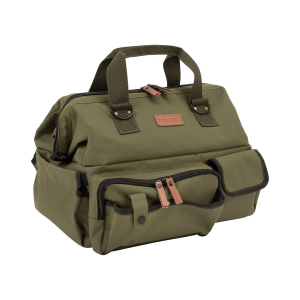 Allen 8329 Triumph Range Bag Green 600D Polyester Ripstop with Lockable Main Compartment\t Fold-Up Pistol Mat\t Webbed Carry Handles & Pockets