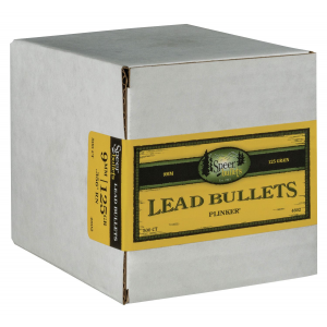 Speer 4602 Handgun 9mm .356 125 gr Lead Round Nose 500 Per Box/ 1 Case