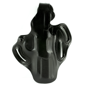 DeSantis Gunhide 001 001BAS8Z0, Thumb Break Scabbard Belt Holster, Fits FN FIVE-SEVEN USG/IOM, Right Hand, Black Leather 001BAS8Z0