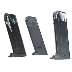HK 207339S P2000 Black Detachable with Extended Floor Plate 10rd 9mm Luger for H&K P2000SK (Subcompact) - Heckler And Koch