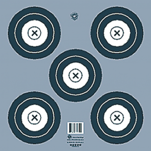 Maple Leaf Target Face NFAA Indoor 5-Spot 100 pk NFI-2T