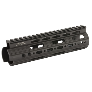 Leapers, Inc. - UTG Rail System, 7 in, Carbine Length, Super Slim Free Floating Handguard, Single Extended Top Rail, Black Finish MTU005SS - Leapers