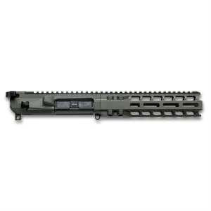 Radian Weapons Complete Upper, 300 Blackout, 9 in Barrel, 1:5 Twist, SilencerCo ASR Flash Hider, Pistol Length Gas, 8 in MLOK Handguard, Radian Raptor-SD Charging Handle, Radian Enhanced Bolt Carrier Group, Cerakote Finish, Gray, Fits AR-15 R0443