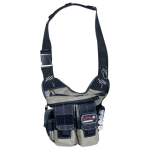 GPS Bags 980RDP Rapid Deployment Sling Pack Rifle Green with Khaki Trim 600D Polyester with Removeable Handgun Holstert External Pockets & Internal Storage Compartment 10 in x 3 in x 13 in Internal Dimensions - G Outdoors