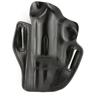 Desantis Speed Scabbard Belt Holster, Fits S&W Governor 2.75 in, Left Hand, Black Leather 002BBV1Z0