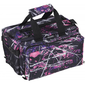 Bulldog BD910MDG Deluxe Range Bag Water Resistant Muddy Girl Nylon with Adjustable Strap\t Removeable Divider\t Storage Pockets & Deluxe Padding 13 in x 7 in x 7 in Interior Dimensions