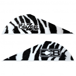 Bohning Blazer Vanes White Tiger 100 pk 10832WT2