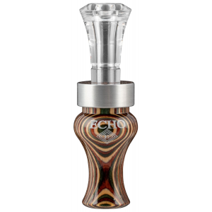 Echo Calls 77754 Timber Double Reed Mallard Sounds Attracts Ducks Multi Color DiamondWood
