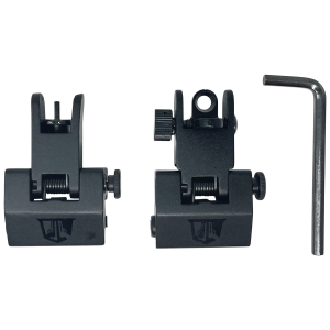 Bowden Tactical J265002 Iron Sights Black Anodized Flip-Up Style