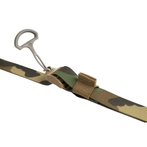 Edgar Sherman Design ESD Sling, 2-Point Combat Sling, 1 in Webbing, Polymer Hardware, Matte Finish, M81 Woodland ESD-SL-M81
