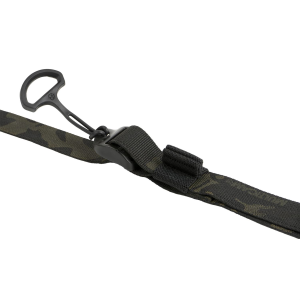 Edgar Sherman Design ESD Sling, 2-Point Combat Sling, 1 in Webbing, Polymer Hardware, Matte Finish, Multicam Black ESD-SL-MCB
