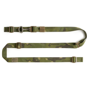 Edgar Sherman Design ESD Sling, 2-Point Combat Sling, 1 in Webbing, Polymer Hardware, Matte Finish, Multicam Tropic ESD-SL-MCT