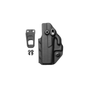 Crucial Concealment Covert IWB 1219, Inside Waistband Holster, Fits Taurus GX4, Ambidextrous, Kydex, Black 1219