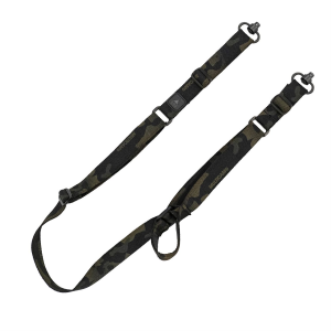GrovTec Sabre 2 Point Sling, Matte Finish, Multicam Black, Includes Push Button Swivels GTSL137