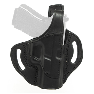 Tagua TX 1836 BH1 Standoff Belt Holster TX-BH1-300, Fits Glock 17,22, Right Hand, Black Leather Finish TX-BH1-300